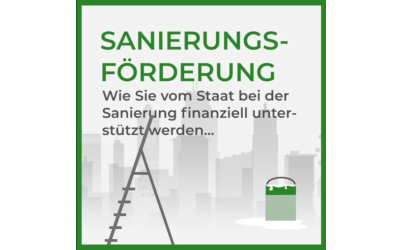 Sanierungsfoerderung: So gut wie neu: Wenn der Staat beim Sanieren hilft